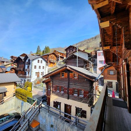 Appartement "Le Ver Luisant" A Saint-Martin, Val D'Herens, Valais エクステリア 写真