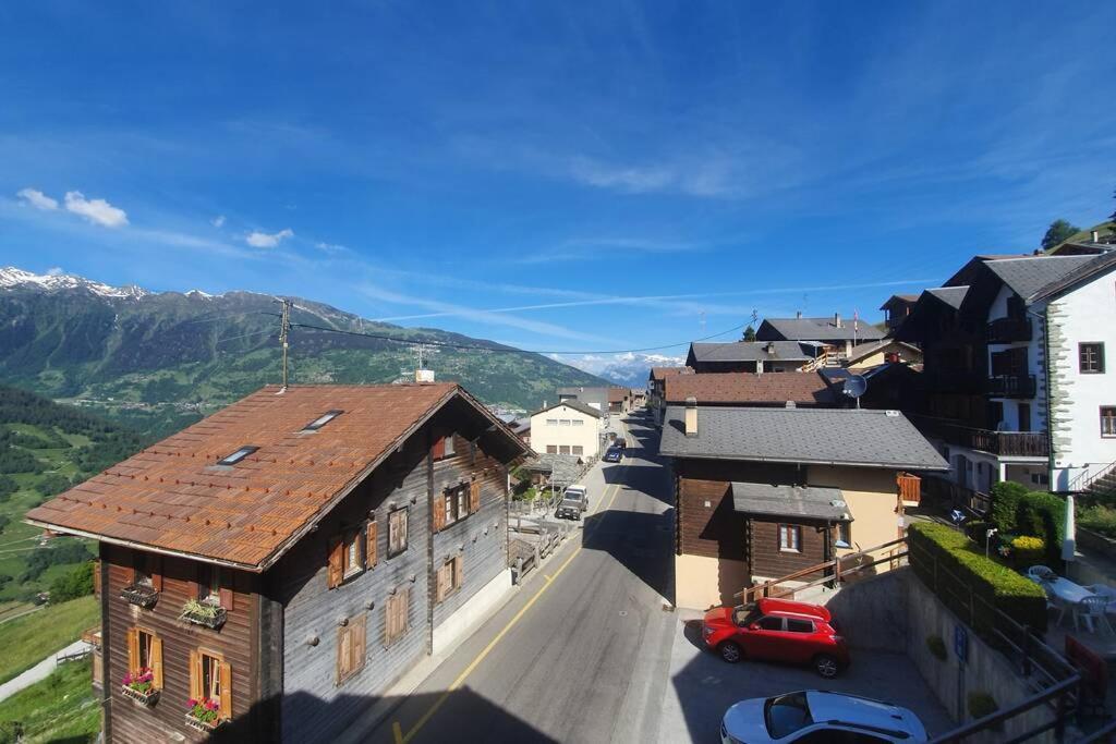Appartement "Le Ver Luisant" A Saint-Martin, Val D'Herens, Valais エクステリア 写真