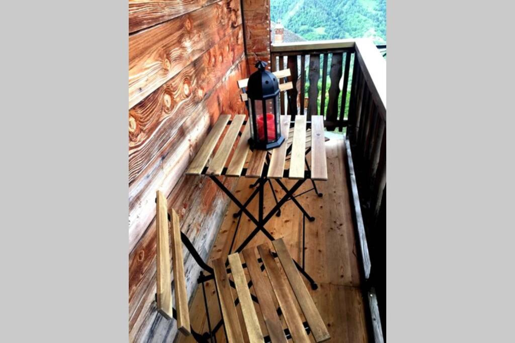 Appartement "Le Ver Luisant" A Saint-Martin, Val D'Herens, Valais エクステリア 写真