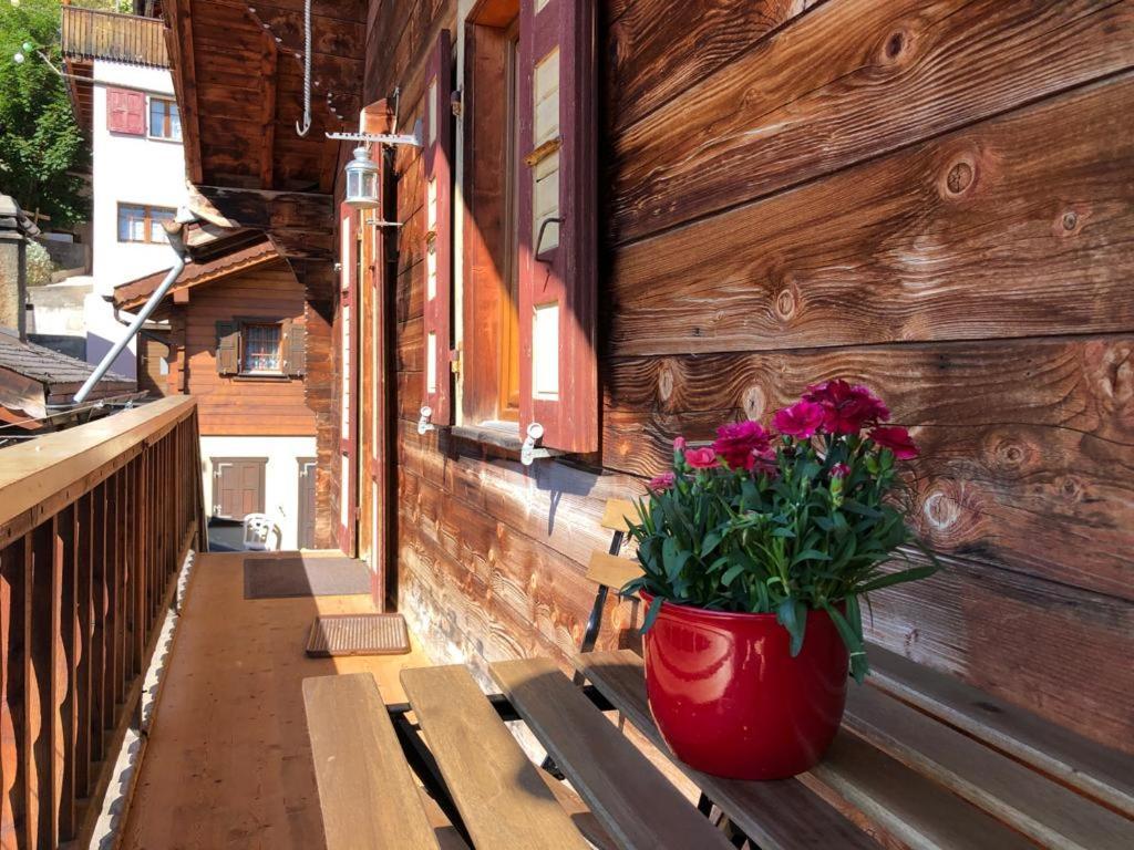 Appartement "Le Ver Luisant" A Saint-Martin, Val D'Herens, Valais エクステリア 写真